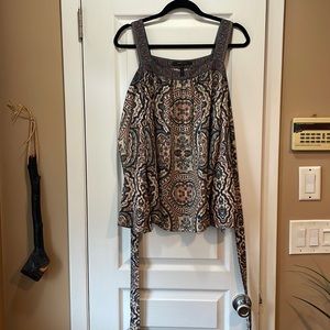 BCBG Flowy Tank Top